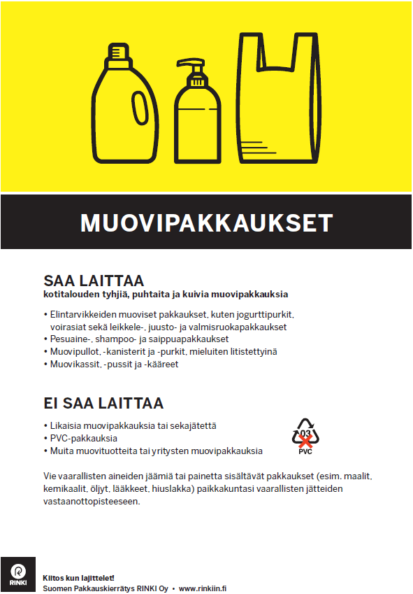 Muovin Kierr tys Miksi Kierr tt Allegro Suomi